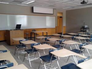 college classroom